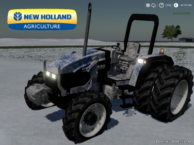 Мод "New Holand TS 90 FL" для Farming Simulator 2019