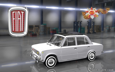 Мод "Fiat 124" для Euro Truck Simulator 2