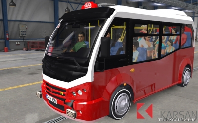 Мод "Karsan Jest" для Euro Truck Simulator 2