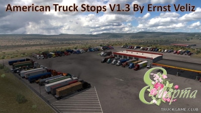 Мод "American Truck Stops v1.3" для American Truck Simulator