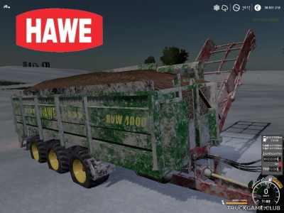 Мод "Hawe RUW 4000" для Farming Simulator 2019