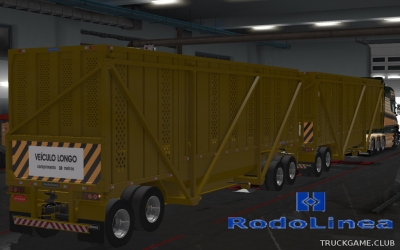 Мод "Owned Rodotrem Canavieiro Rodolinea v1.3" для Euro Truck Simulator 2