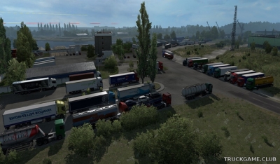 Мод "Europa Truck Stop v1.30" для Euro Truck Simulator 2