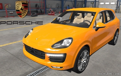 Мод "Porsche Cayenne Turbo S 2016" для Euro Truck Simulator 2