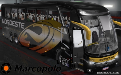 Мод "Marcopolo Paradiso G7 1350 v1.5" для Euro Truck Simulator 2