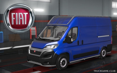 Мод "Fiat Ducato 2018" для Euro Truck Simulator 2