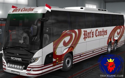 Мод "Scania Touring v1.5" для Euro Truck Simulator 2