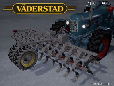 Мод "Vaederstad Fronttiller" для Farming Simulator 2019