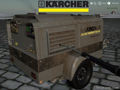 Мод "Kaercher HDC 27/34" для Farming Simulator 2019