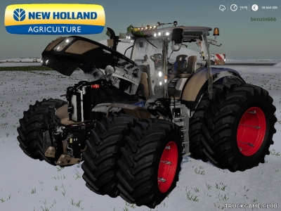 Мод "New Holland T7 v1.1" для Farming Simulator 2019