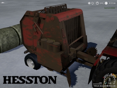Мод "Hesston 5580" для Farming Simulator 2019