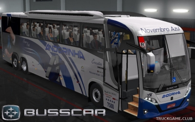 Мод "Busscar VisstaBuss 360 v2.5" для Euro Truck Simulator 2