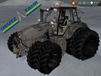 Мод "Deutz-Fahr 7 FL" для Farming Simulator 2019