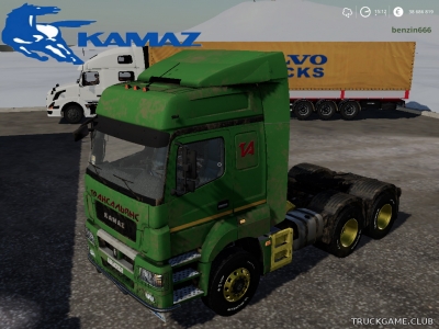 Мод "КамАЗ-5490" для Farming Simulator 2019