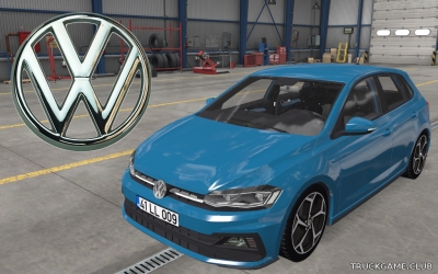 Мод "Volkswagen Polo R-Line" для Euro Truck Simulator 2
