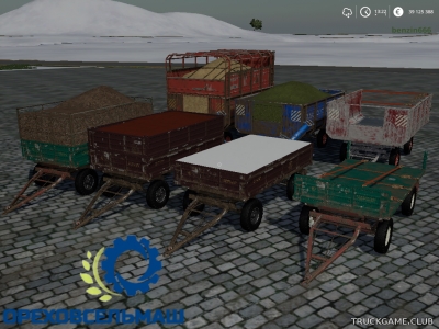 Мод "2ПТС-4 и 2ПТС-45" для Farming Simulator 2019
