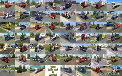 Мод "Truck traffic pack by Jazzycat v4.3.1" для Euro Truck Simulator 2