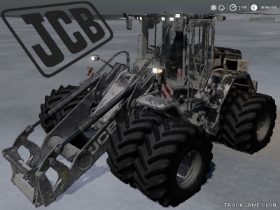 Мод "JCB 435S v1.1" для Farming Simulator 2019