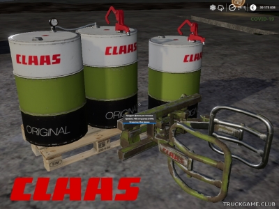 Мод "Claas Diesel Addon" для Farming Simulator 2019