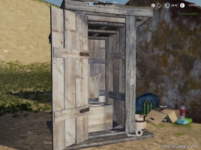 Мод "Placeable Outhouse" для Farming Simulator 2019