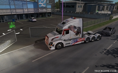 Мод "Animated gates in companies v3.7" для Euro Truck Simulator 2