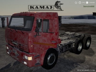 Мод "КамАЗ-65116" для Farming Simulator 2019