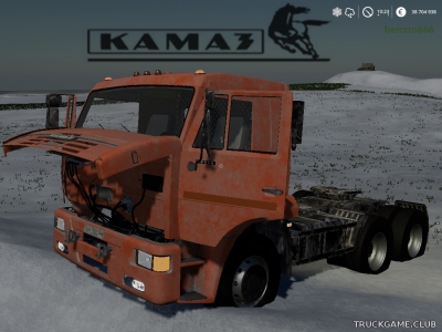 Мод "КамАЗ-65116 v2.0" для Farming Simulator 2019