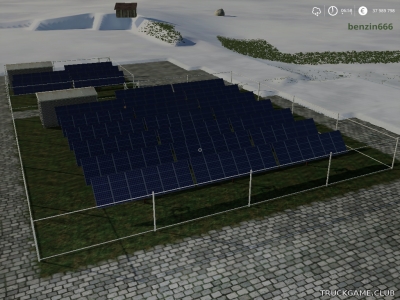 Мод "Placeable Solarfield" для Farming Simulator 2019