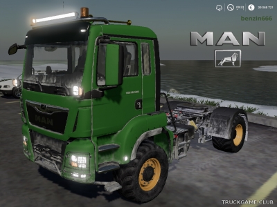 Мод "MAN TGS 18.500 Agrar" для Farming Simulator 2019