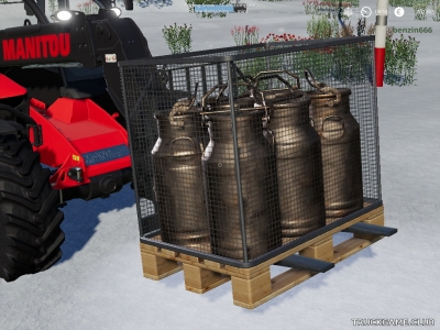 Мод "Milk Pallet" для Farming Simulator 2019