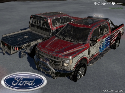 Мод "Ford F250 Superduty 2017 Highboy Tribute v2.0" для Farming Simulator 2019