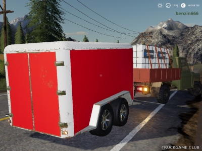 Мод "Box Trailer" для Farming Simulator 2019