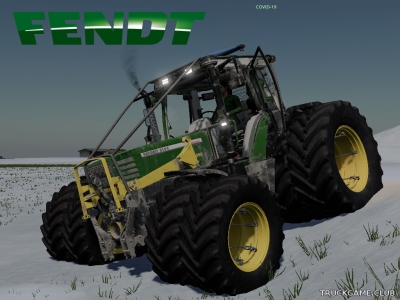Мод "Fendt Favorit 510C FL" для Farming Simulator 2019