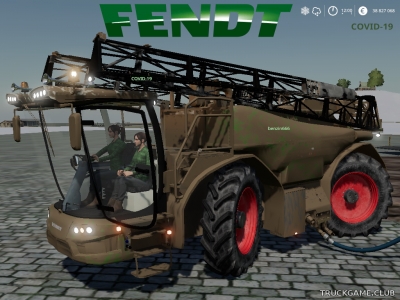 Мод "Fendt RoGator 600 v1.5" для Farming Simulator 2019