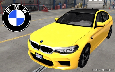 Мод "BMW M5 F90" для Euro Truck Simulator 2