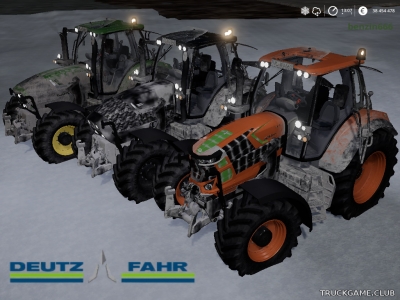 Мод "Deutz-Fahr 6 FL" для Farming Simulator 2019