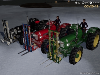 Мод "Back Lifter" для Farming Simulator 2019