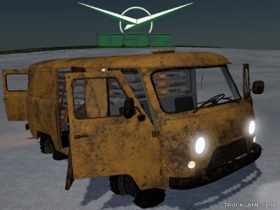 Мод "УАЗ-3741 v2.0" для Farming Simulator 2019