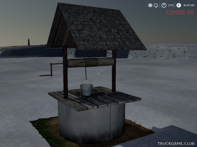 Мод "Placeable Village Well" для Farming Simulator 2019