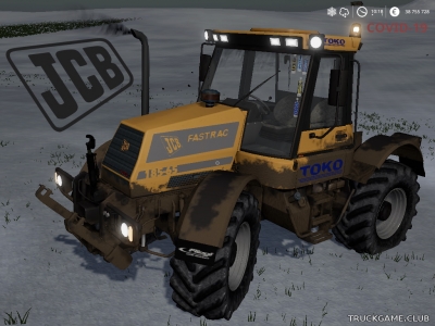 Мод "JCB Fastrac 185" для Farming Simulator 2019