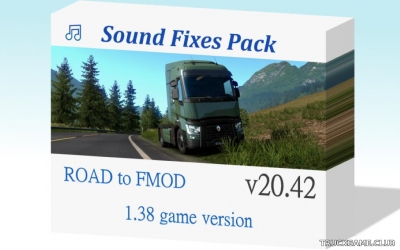 Мод "Sound Fixes Pack v20.42" для Euro Truck Simulator 2