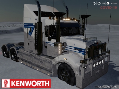Мод "Kenworth T408 SAR" для Farming Simulator 2019