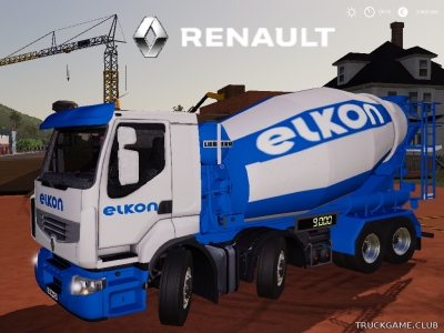 Мод "Renault Premium Lander Elkon" для Farming Simulator 2019