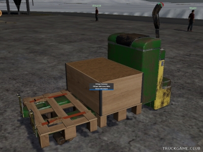 Мод "Electric Pallet Truck" для Farming Simulator 2019