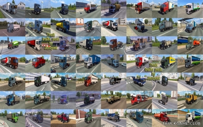 Мод "Truck traffic pack by Jazzycat v4.7.2" для Euro Truck Simulator 2