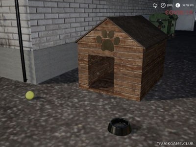 Мод "Placeable Polish Dog House" для Farming Simulator 2019