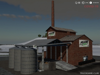 Мод "Placeable Raze Energydrink Factory" для Farming Simulator 2019