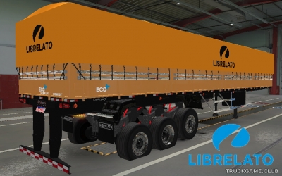 Мод "Owned Librelato Bulk Trailer" для Euro Truck Simulator 2
