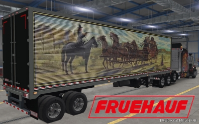 Мод "Owned Fruehauf FB 40ft Refrigerator Van 1971 v2.1" для American Truck Simulator