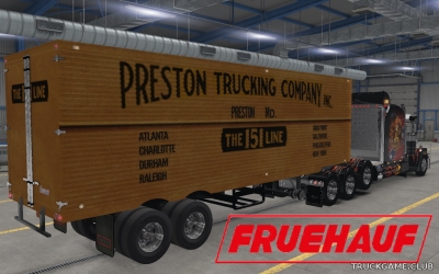 Мод "Owned Fruehauf Dryvan 1951 v2.1" для American Truck Simulator